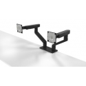 Dell Dual Monitor Arm - MDA20 - Mounting kit - for 2 LCD displays (adjustable arm) - black - screen size: 19"-27" - mounting interface: 100 x 100 mm - desk-mountable