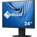 EIZO FlexScan EV2460 - LED monitor - 23.8" - 1920 x 1080 Full HD (1080p) - IPS - 250 cd / m² - 1000:1 - 5 ms - HDMI, DVI-D, VGA, DisplayPort - speakers - black