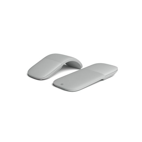 Microsoft Surface Arc Mouse - Mouse - optical - 2 buttons - wireless - Bluetooth 4.1 - light grey - commercial - 4