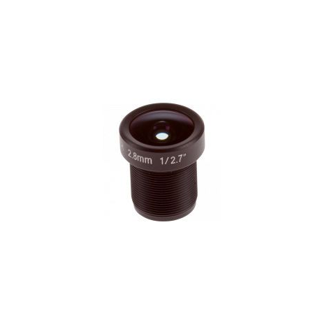 AXIS M12 Megapixel - CCTV lens - fixed iris - M12 mount - 2.8 mm - f / 1.2 (pack of 10) - for AXIS P3904-R, P3905-R, P3915-R - 0