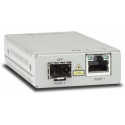 Allied Telesis AT MMC2000/SP - Fibre media converter - GigE - 10Base-T, 100Base-TX, 1000Base-T, 1000Base-X, 100Base-X - RJ-45 / SFP (mini-GBIC) - up to 550 m - 850 nm