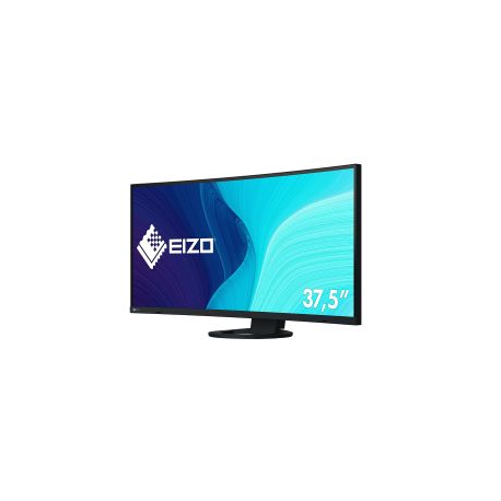 EIZO FlexScan EV3895-BK - With FlexStand - LED monitor - curved - 37.5" - 3840 x 1600 UWQHD+ @ 61 Hz - IPS - 300 cd/m² - 1000:1 - 5 ms - 2xHDMI, DisplayPort, USB-C - speakers - black - 1