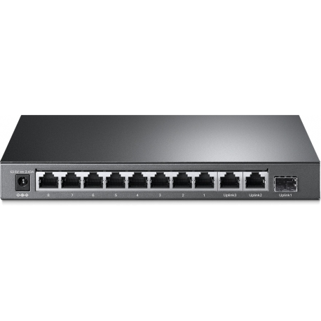 TP-LINK TL-SG1210MPE 10-Port Gigabit Easy Smart Switch with 8-Port PoE+ - 0