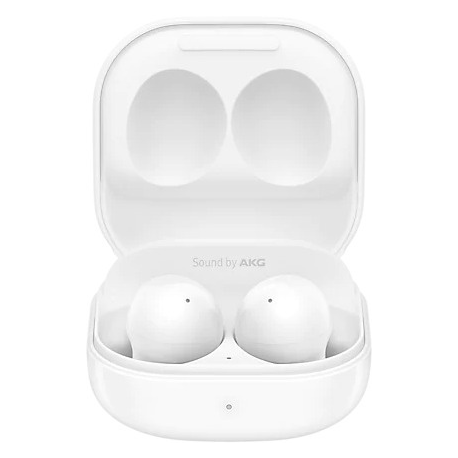 Samsung Galaxy Buds2 - True wireless earphones with mic - in-ear - Bluetooth - active noise cancelling - white - for Galaxy A72, A72 5G, S20, S21, S21 5G, S21+ 5G, S22, Watch4, Z Flip3 5G, Z Fold3 5G - 1
