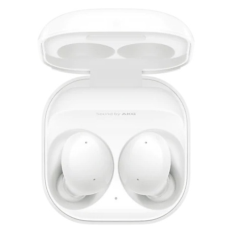 Samsung Galaxy Buds2 - True wireless earphones with mic - in-ear - Bluetooth - active noise cancelling - white - for Galaxy A72, A72 5G, S20, S21, S21 5G, S21+ 5G, S22, Watch4, Z Flip3 5G, Z Fold3 5G - 5