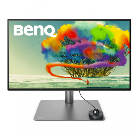 BenQ DesignVue PD2725U - LED monitor - 27" - 3840 x 2160 4K @ 60 Hz - IPS - 250 cd/m² - 1200:1 - HDR10 - 5 ms - 2xThunderbolt 3, 2xHDMI, DisplayPort - speakers - grey, black - 0