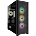CORSAIR iCUE 7000X RGB - FT - extended ATX - no power supply (ATX) - black - USB/Audio