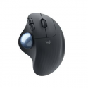 Logitech ERGO M575 for Business - Trackball - right-handed - optical - 5 buttons - wireless - Bluetooth - Logitech Logi Bolt USB receiver - graphite