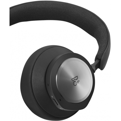 Bang & Olufsen Beoplay Portal - Headphones with mic - full size - Bluetooth / 2.4 GHz radio frequency - wireless, wired - active noise cancelling - 3.5 mm jack, USB-C - antracite black - 3
