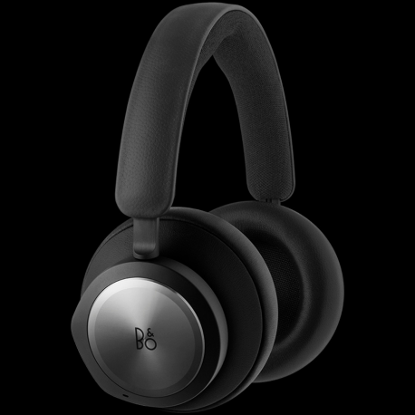 Bang & Olufsen Beoplay Portal - Headphones with mic - full size - Bluetooth / 2.4 GHz radio frequency - wireless, wired - active noise cancelling - 3.5 mm jack, USB-C - antracite black - 5