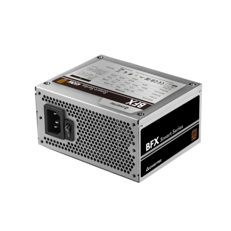 Chieftec BFX Smart Series 450W - Power supply (internal) - ATX12V 2.3 /  SFX12V - 80 PLUS Bronze - AC 100-240 V - 450 Watt - active PFC - 3
