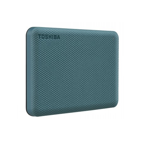 Toshiba Canvio Advance - Hard drive - 4 TB - external (portable) - 2.5" - USB 3.2 Gen 1 - green - 0