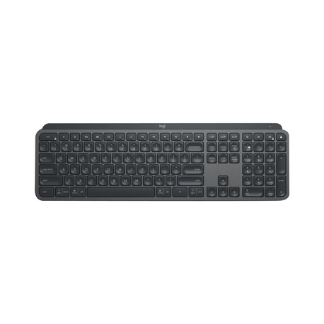Logitech MX Keys - Keyboard - backlit - Bluetooth, 2.4 GHz - QWERTY - US International - graphite - 0