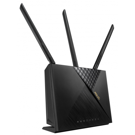 ASUS 4G-AX56 - Wireless router - WWAN - 4-port switch - GigE - 802.11a/b/g/n/ac/ax - Dual Band service not included - 2