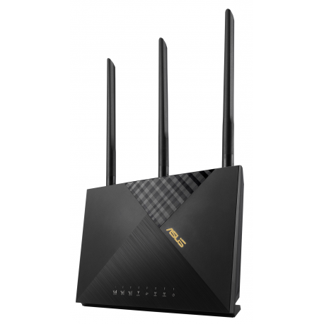 ASUS 4G-AX56 - Wireless router - WWAN - 4-port switch - GigE - 802.11a/b/g/n/ac/ax - Dual Band service not included - 4