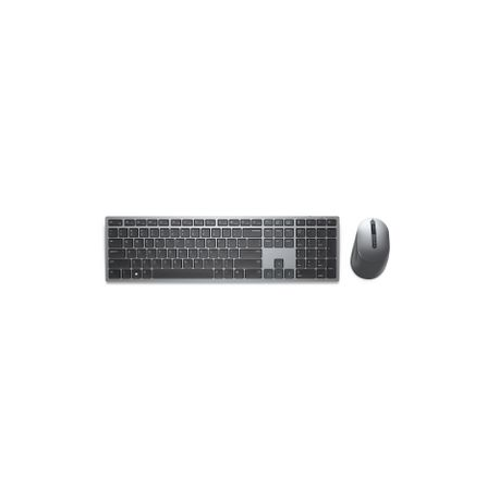 Dell Premier Multi-Device KM7321W - Keyboard and mouse set - wireless - 2.4 GHz, Bluetooth 5.0 - QWERTY - Pan Nordic - titan grey - for Latitude 7320 Detachable - 0