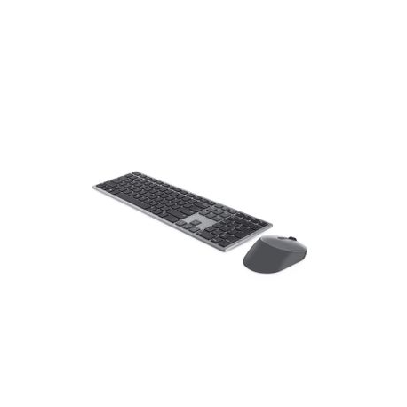 Dell Premier Multi-Device KM7321W - Keyboard and mouse set - wireless - 2.4 GHz, Bluetooth 5.0 - QWERTY - Pan Nordic - titan grey - for Latitude 7320 Detachable - 4