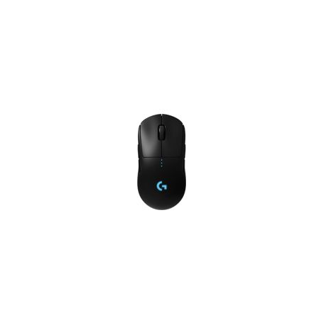 Logitech Gaming Mouse G Pro - Mouse - right and left-handed - optical - wireless - LIGHTSPEED - USB wireless receiver - 0