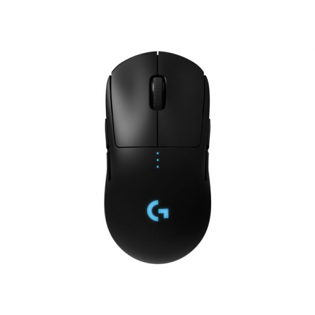 Logitech Gaming Mouse G Pro - Mouse - right and left-handed - optical - wireless - LIGHTSPEED - USB wireless receiver - 6