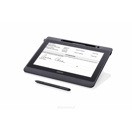 Wacom DTU-1141B - Digitiser w /  LCD display - 22.32 x 12.56 cm - electromagnetic - 4 buttons - wired - USB 2.0 - black - 12