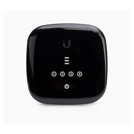 Ubiquiti UFiber WiFi - Wireless router - 4-port switch - GigE, GPON - 802.11n - wall-mountable - 2