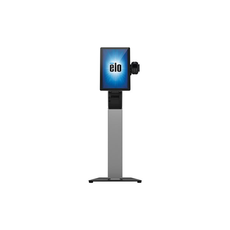 Elo Wallaby Self-Service Floor Base - Stand - for point of sale terminal - black / silver - floor-standing - for I-Series (15.6 in, 21.5 in) - 6