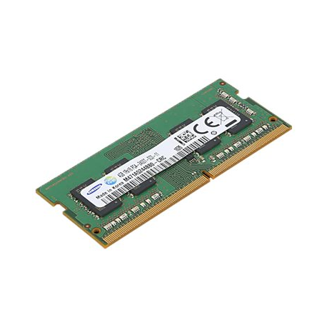 Lenovo - DDR4 - module - 4 GB - SO-DIMM 260-pin - 2400 MHz  /  PC4-19200 - 1.2 V - unbuffered - non-ECC - for ThinkCentre M910; ThinkPad E48X; E58X; L380; L380 Yoga; P52s; T480; T580; V330-14; V330-15 - 1