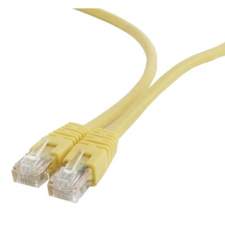 cablexpert - Patch cable - RJ-45 (M) to RJ-45 (M) - 1 m - UTP - CAT 6 - molded, stranded - yellow - 2
