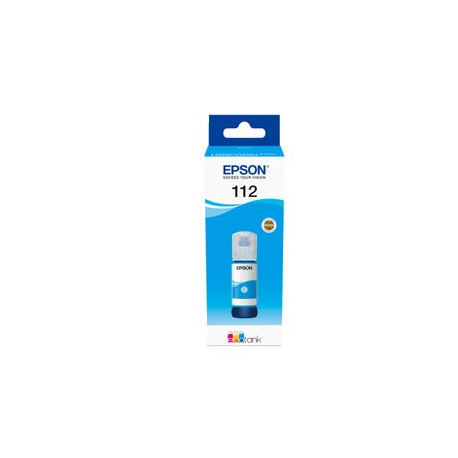 Epson EcoTank 112 - 70 ml - cyan - original - ink refill - for EcoTank L11160, L15150, L15160, L6460, L6490, L6550, L6570, L6580; EcoTank Pro L15180 - 2