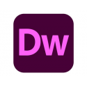 Adobe Dreamweaver CC for Enterprise - Subscription New - 1 named user - academic - Value Incentive Plan - Level 3 (50-99) - Win, Mac - Multi European Languages
