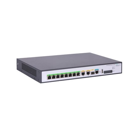 HPE FlexNetwork MSR958 - Router - 8-port switch - GigE - WAN ports: 2 - rack-mountable - 1