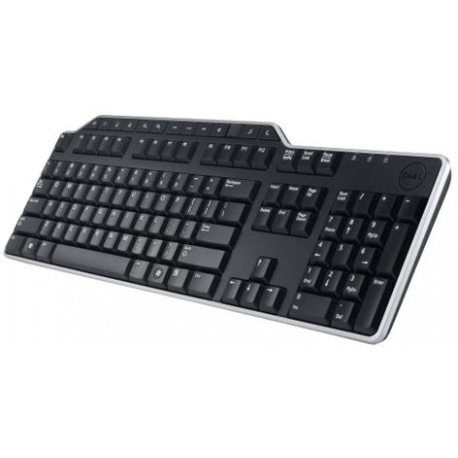 Dell KB522 Business Multimedia - Keyboard - USB - QWERTY - Russian - black - for Inspiron 17R 57XX, 17R 7720; Latitude D630; OptiPlex 50XX, 5250, 90XX; XPS One 27XX - 2