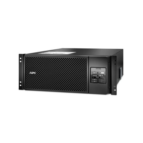 APC Smart-UPS SRT 6000VA RM - UPS (rack-mountable) - AC 230 V - 6000 Watt - 6000 VA - Ethernet 10 / 100, USB - output connectors: 13 - 4U - black - for P / N: AR3100W, AR3103SP, AR3105W, AR3106SP, AR3155W, AR3305W, AR3355SP, AR3355W, NBWL0356A - 11
