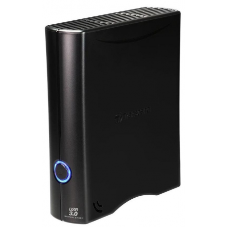 Transcend StoreJet 35T3 - Hard drive - 8 TB - external (desktop) - 3.5" - USB 3.0 - 256-bit AES - 5