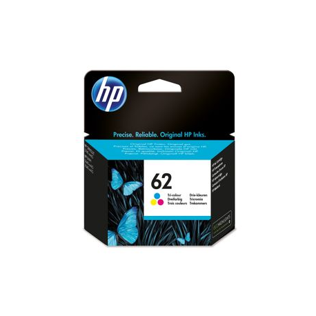 HP 62 - 4.5 ml - colour (cyan, magenta, yellow) - original - ink cartridge - for Envy 55XX, 56XX, 76XX; Officejet 200, 250, 252, 57XX, 8040 - 1