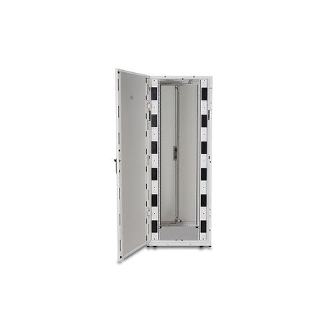 APC NetShelter SX - Rack - grey, RAL 7035 - 42U - 19" - for P / N: SMX1500RMNCUS, SRT1000RMXLI, SRT1000RMXLI-NC, SRT10RMXLIX806, SRT5KRMXLW-TW - 2
