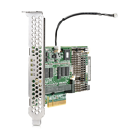 HPE Smart Array P440 / 4GB with FBWC - Storage controller (RAID) - 8 Channel - SATA 6Gb / s  /  SAS 12Gb / s - low profile - RAID 0, 1, 5, 6, 10, 50, 60, 1 ADM, 10 ADM - PCIe 3.0 x8 - for Apollo 4510 Gen9; ProLiant DL20 Gen9, DL560 Gen9, ML30 Gen9, XL230a Gen9, XL270d Gen9 - 1