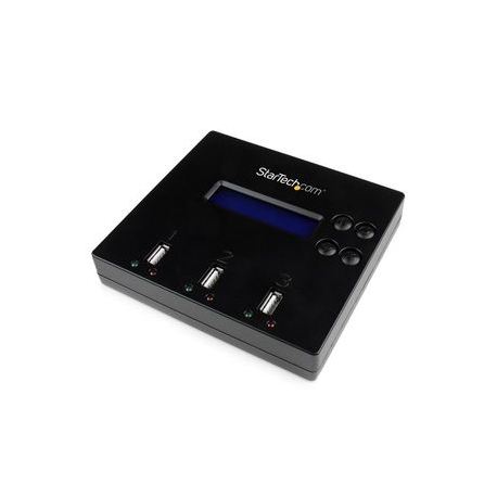 StarTech.com 1:2 Standalone USB Duplicator and Eraser - Memory Stick Cloner - USB 2.0 Flash Drive Copier  /  Thumb Eraser (USBDUP12) - USB drive duplicator - 2 bays - for P / N: SVA5H2NEUA - 4