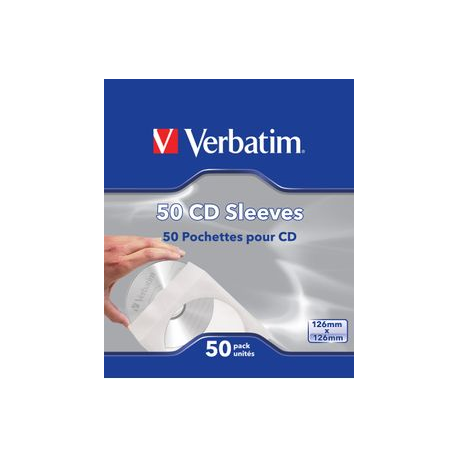 Verbatim - CD sleeve - capacity: 50 CD - 2