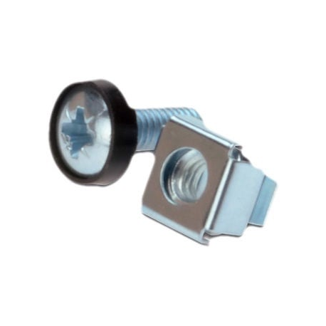 Digitus DN-19 SET - Rack screws, nuts and washers - 19" (pack of 50) - for P / N: DN-19 07U-6 / 6, DN-19 09U-6 / 6, DN-19 12U-6 / 6, DN-19 16U-6 / 6, DN-19 20-U, DN-19 20U-6 / 6 - 1