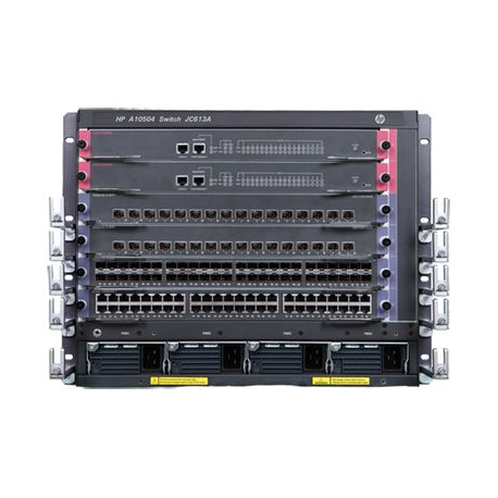 HPE FlexNetwork 10504 Switch Chassis - Switch - rack-mountable - 1