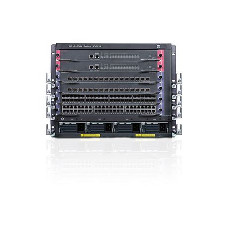 HPE FlexNetwork 10504 Switch Chassis - Switch - rack-mountable - 4