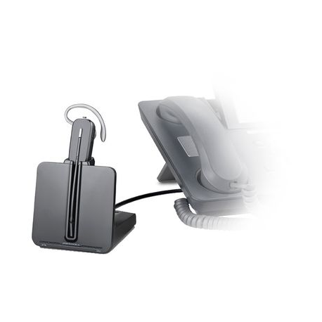 Poly CS 540 - Headset - convertible - DECT - wireless - with Plantronics HL10 Handset Lifter - 1
