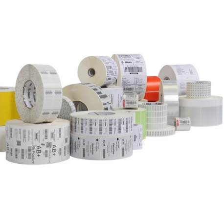 Zebra ZipShip 5319 Wax - Black - 110 mm x 74 m - print ribbon  /  labels kit - for Zebra GX420, R2844; GK Series GK420; G-Series GC420; GX Series GX420, GX430; TLP 38XX - 1