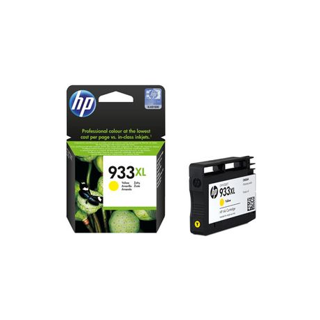 HP 933XL - High Yield - yellow - original - ink cartridge - for Officejet 6100, 6600 H711a, 6700, 7110, 7510, 7610, 7612 - 2