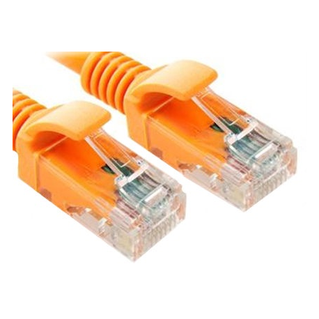 Gembird - Patch cable - RJ-45 (M) to RJ-45 (M) - 50 cm - UTP - CAT 5e - molded - orange - 2
