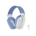 Logitech Lightspeed G435 - Headset - full size - Bluetooth / 2.4 GHz radio frequency - wireless - white - Discord Certified