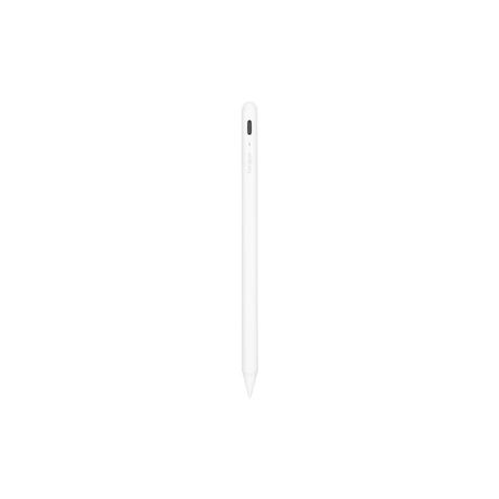 Targus - Active stylus - antimicrobial - white - for Apple 10.2-inch iPad; 10.5-inch iPad Air; 10.9-inch iPad Air; 12.9-inch iPad Pro - 0