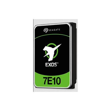 Seagate Exos 7E10 ST10000NM019B - Hard drive - encrypted - 10 TB - internal - SATA 6Gb / s - buffer: 256 MB - Self-Encrypting Drive (SED) - 0