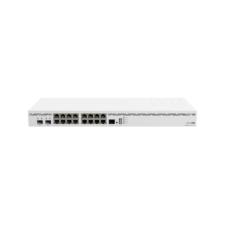 MikroTik Cloud Core Router CCR2004-16G-2S+ - Router - 10 GigE - rack-mountable - 0